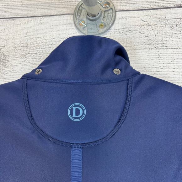 Dover Women's Navy Blue Soft Shell Fleece Lined Zip Up Jacket Size Medium - Picture 11 of 12